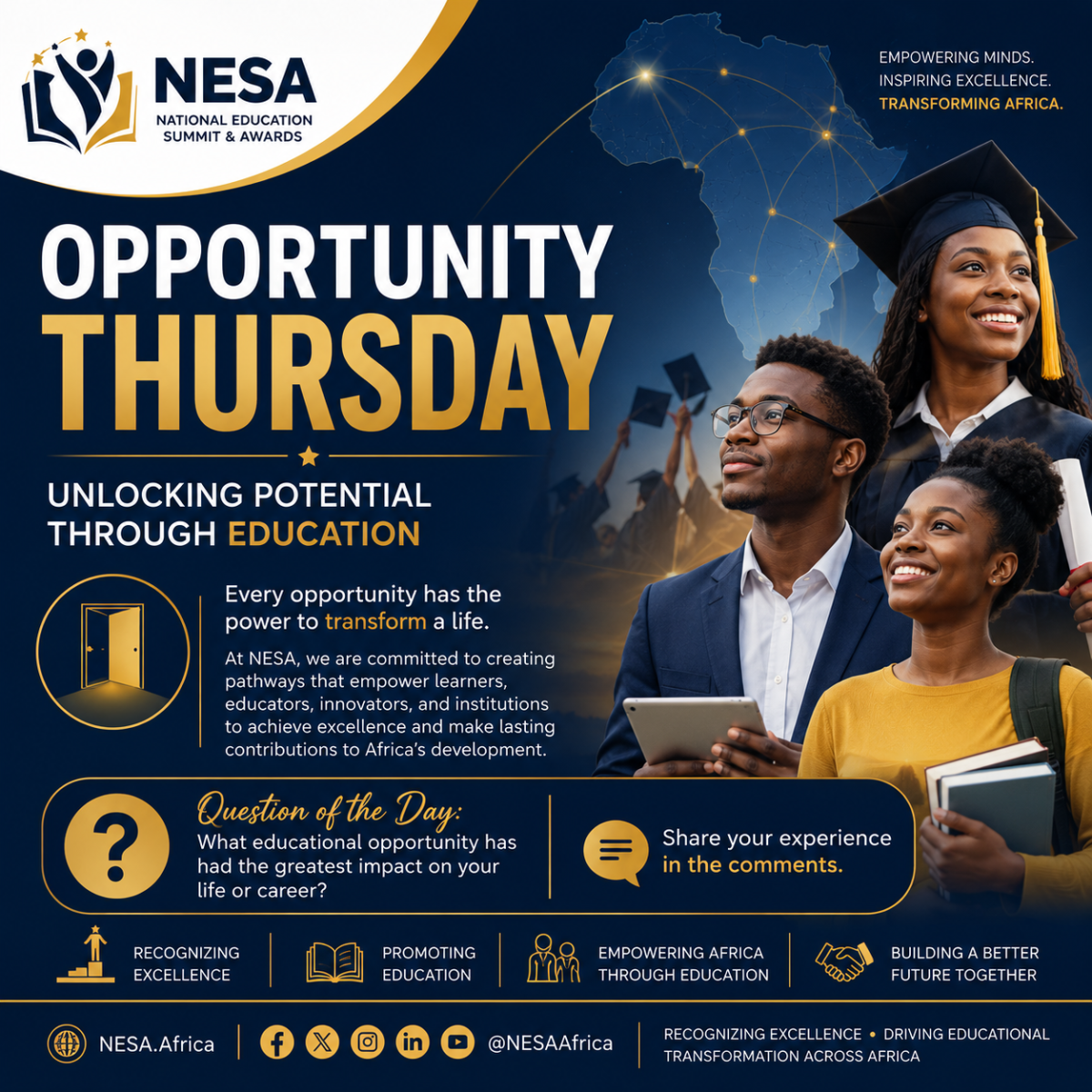 ๐ Opportunity Thursday | Unlocking Potential Through Education
Every opportunity has the power to...