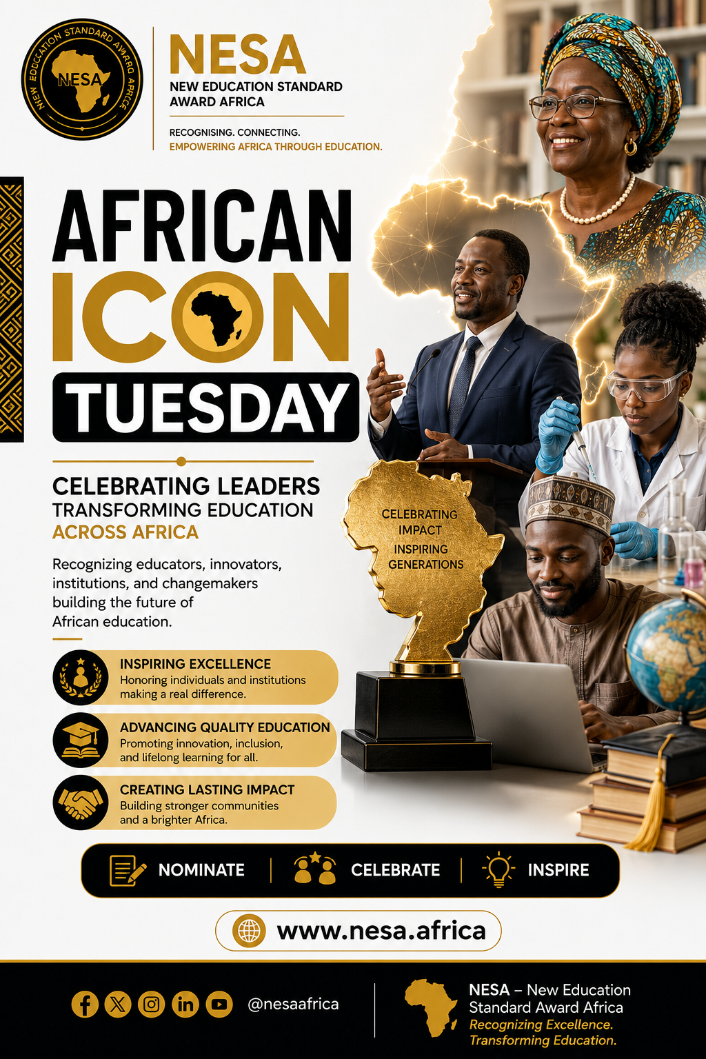 African Icon Tuesday
Today’s Theme
African Icon Tuesday | Celebrating Visionaries Transforming Edu...