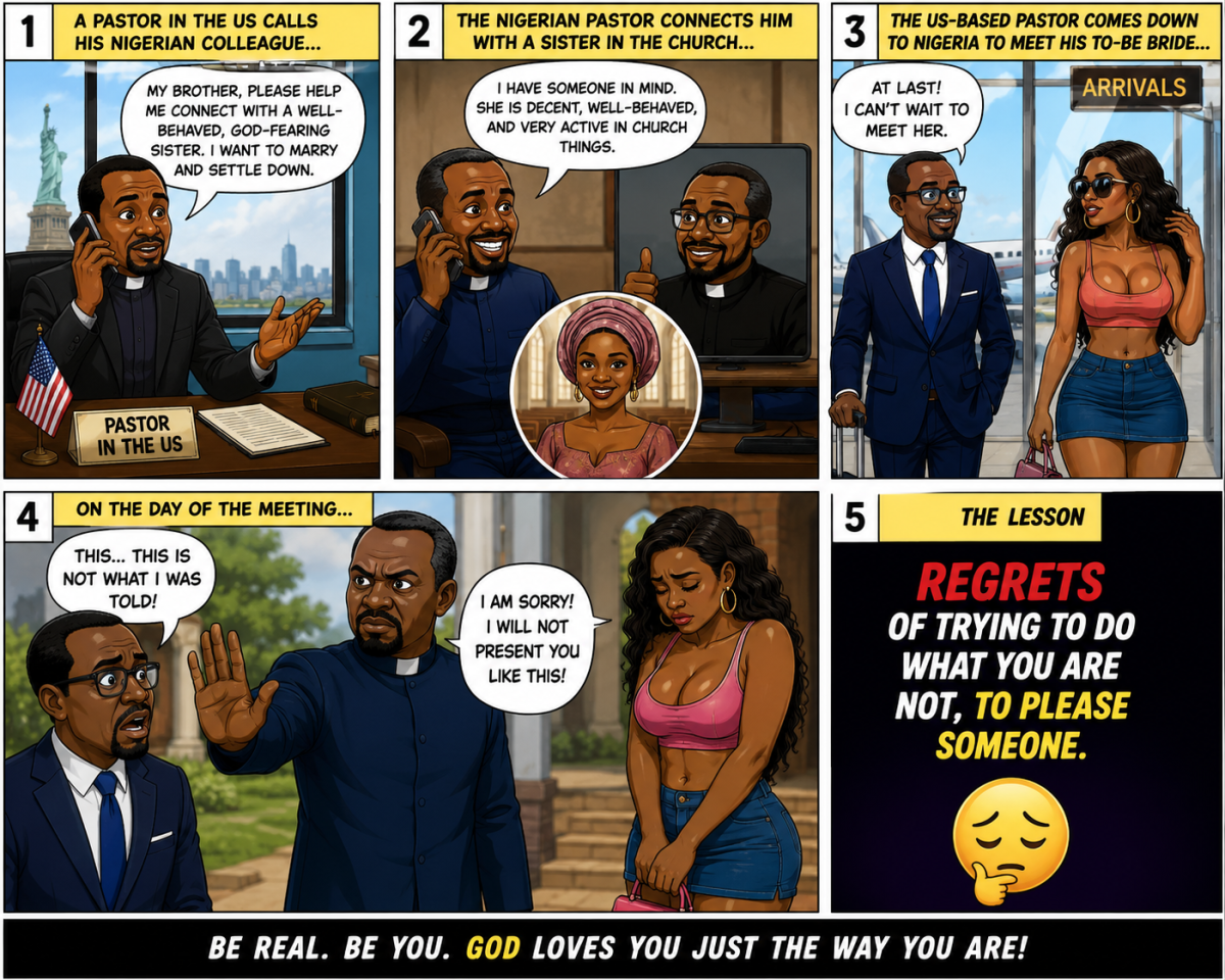 Did this Nigerian pastor disappoint his member or did his member this appoint him?