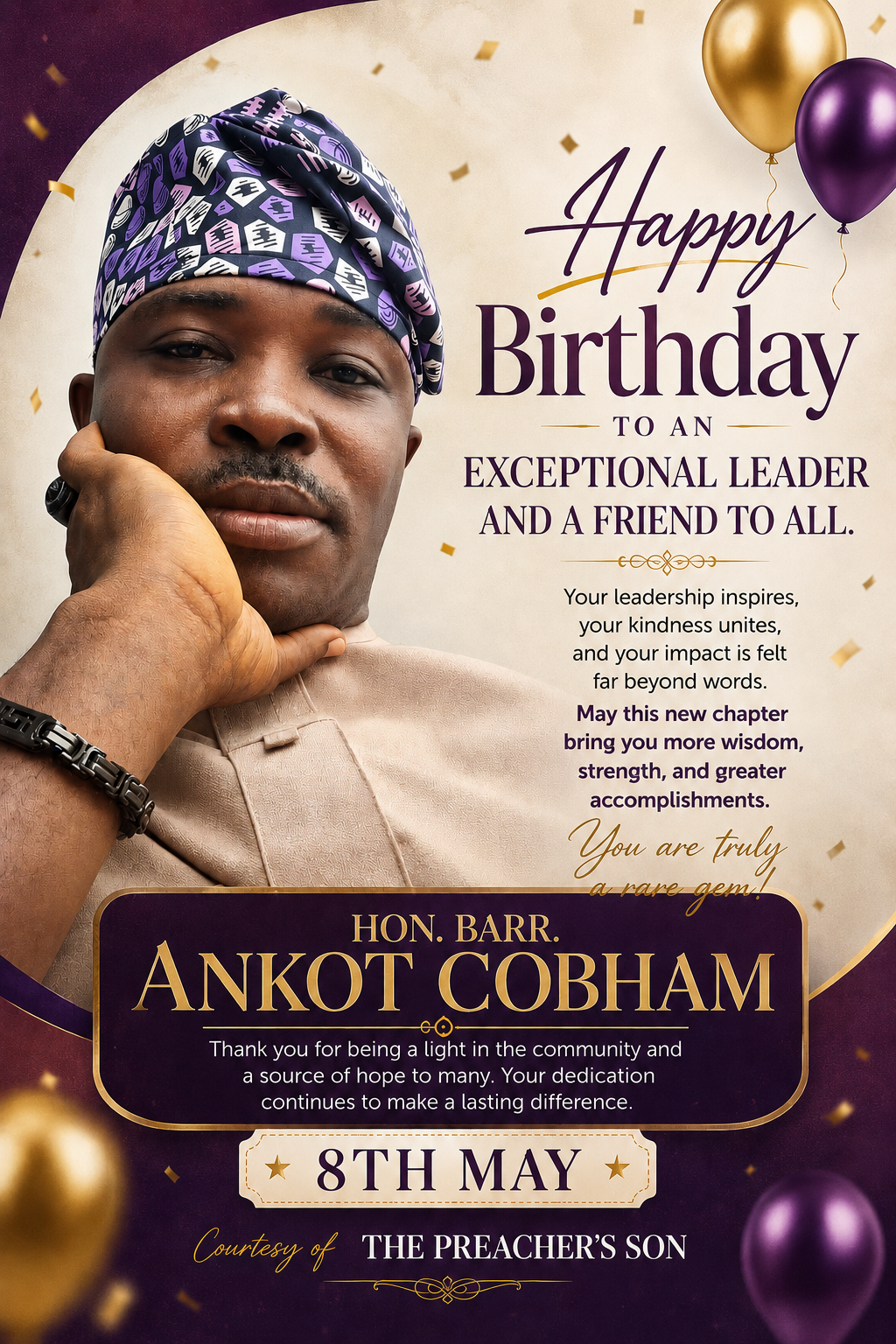 Happy birthday boss