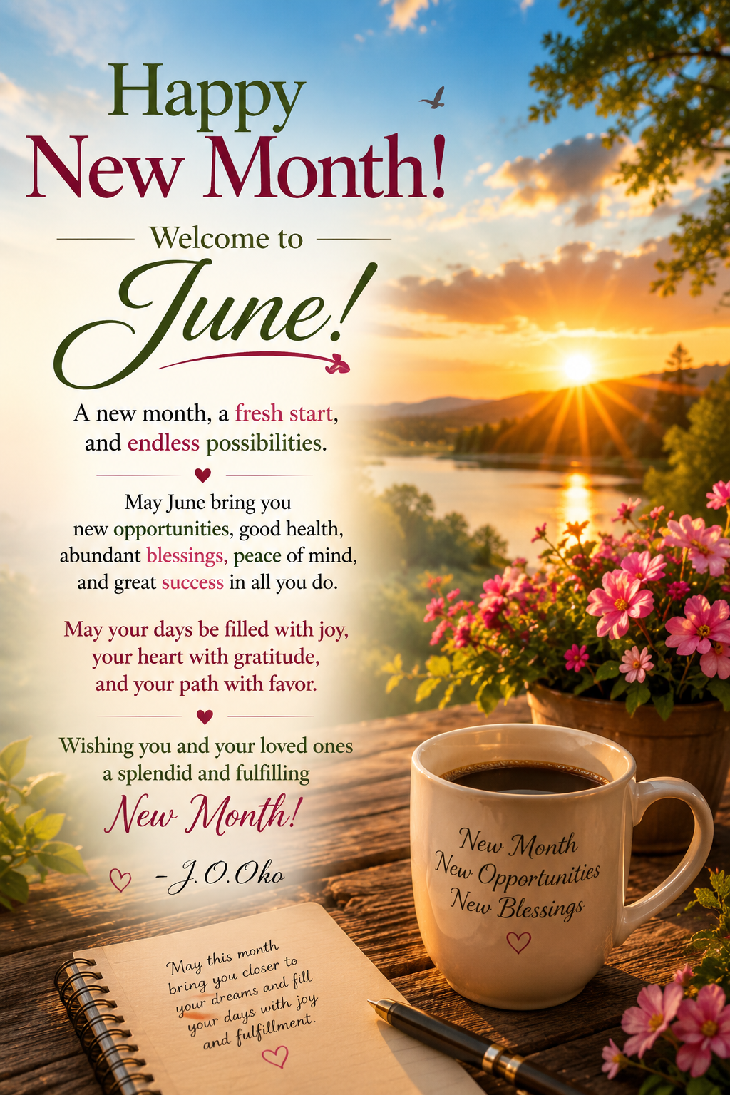 ๐ฑ Daily Growth Gist โ June 1
Title: Speak to Yourself Before the New Month Does
Before the new mon...