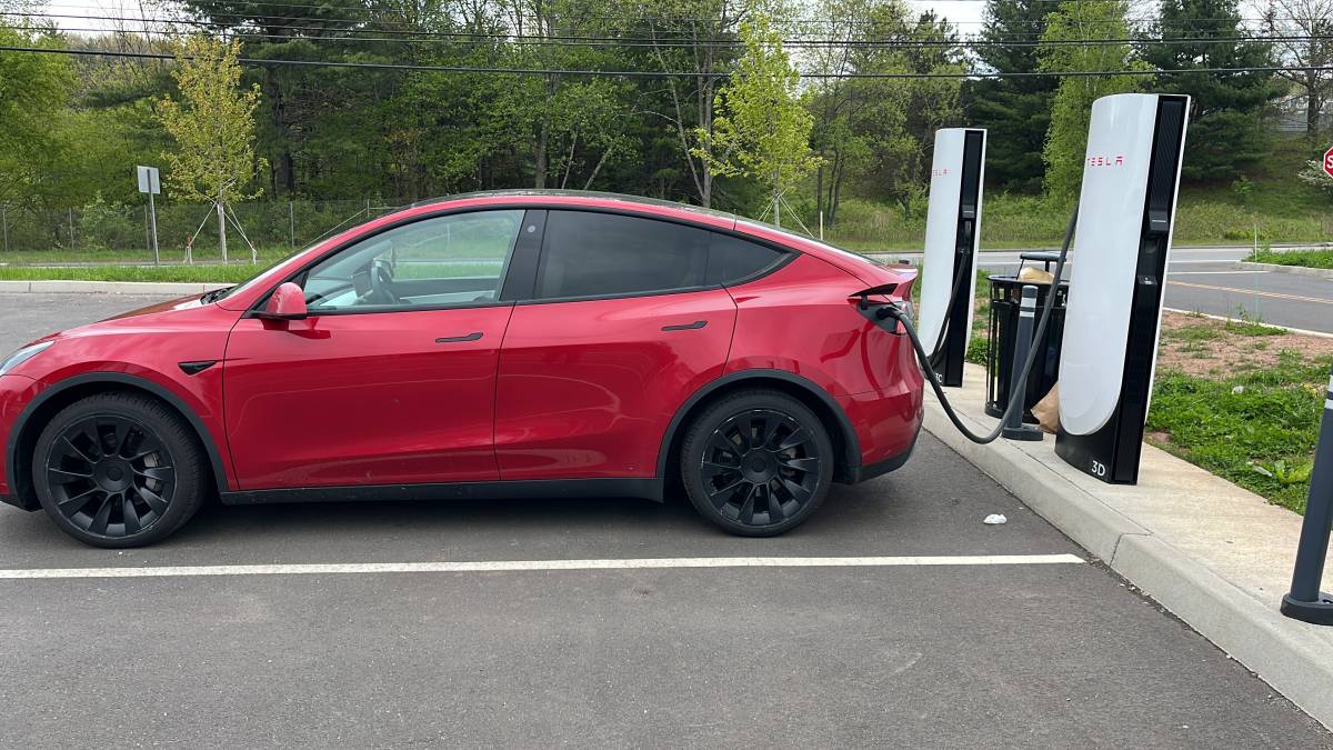 Time to charge my car for my next trip to New York