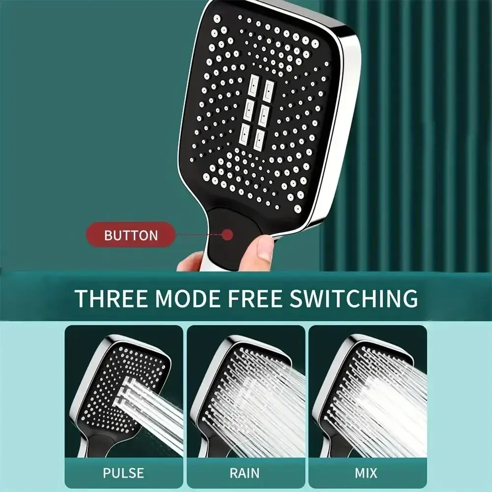 Upgrade your daily routine with a single click. ๐ฟ
This sleek shower head features a convenient one...