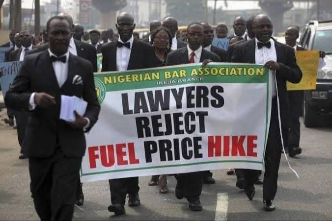 Where are the protesters NBA under former president good luck Jonathan. We need you now