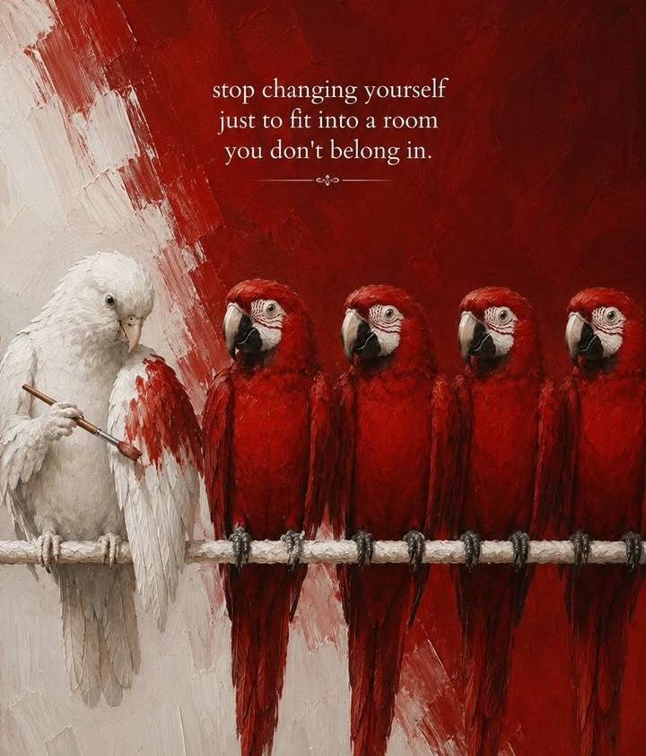 Be Yourself, and don't hide your real self from people ☺️