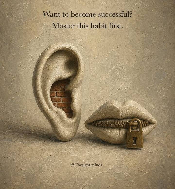 Plan in silence, your effort should speak louder than your words