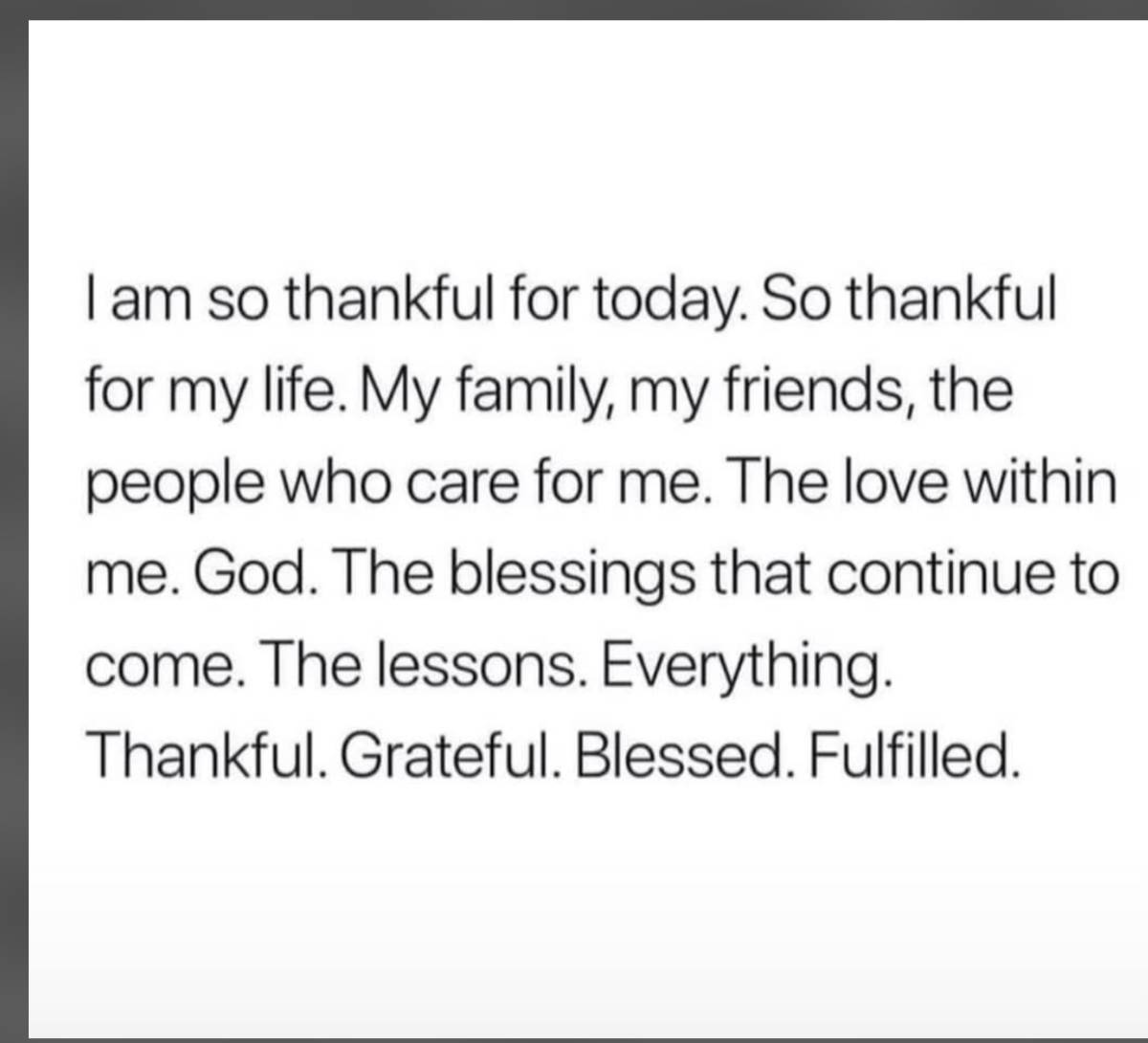 Good morning and have a great day!
