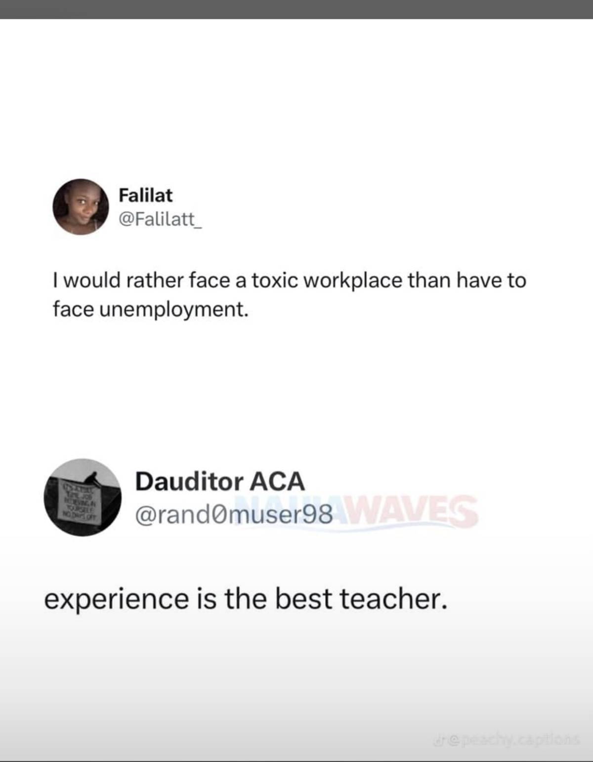 I agree that discipline and accountability can exist alongside a healthy work environment.
But if y...