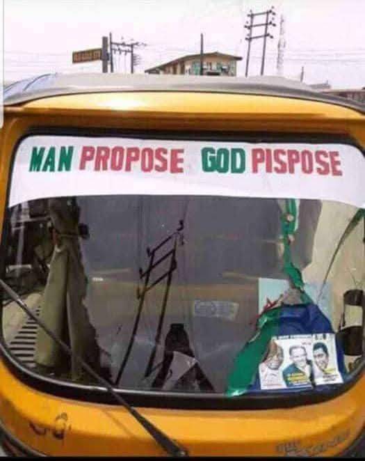 If hunger no kill us for this country, na English go kill us.