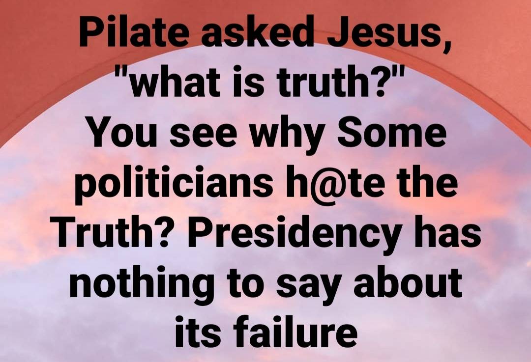 He who has ears, let him listen and he who has sense, let him decide!