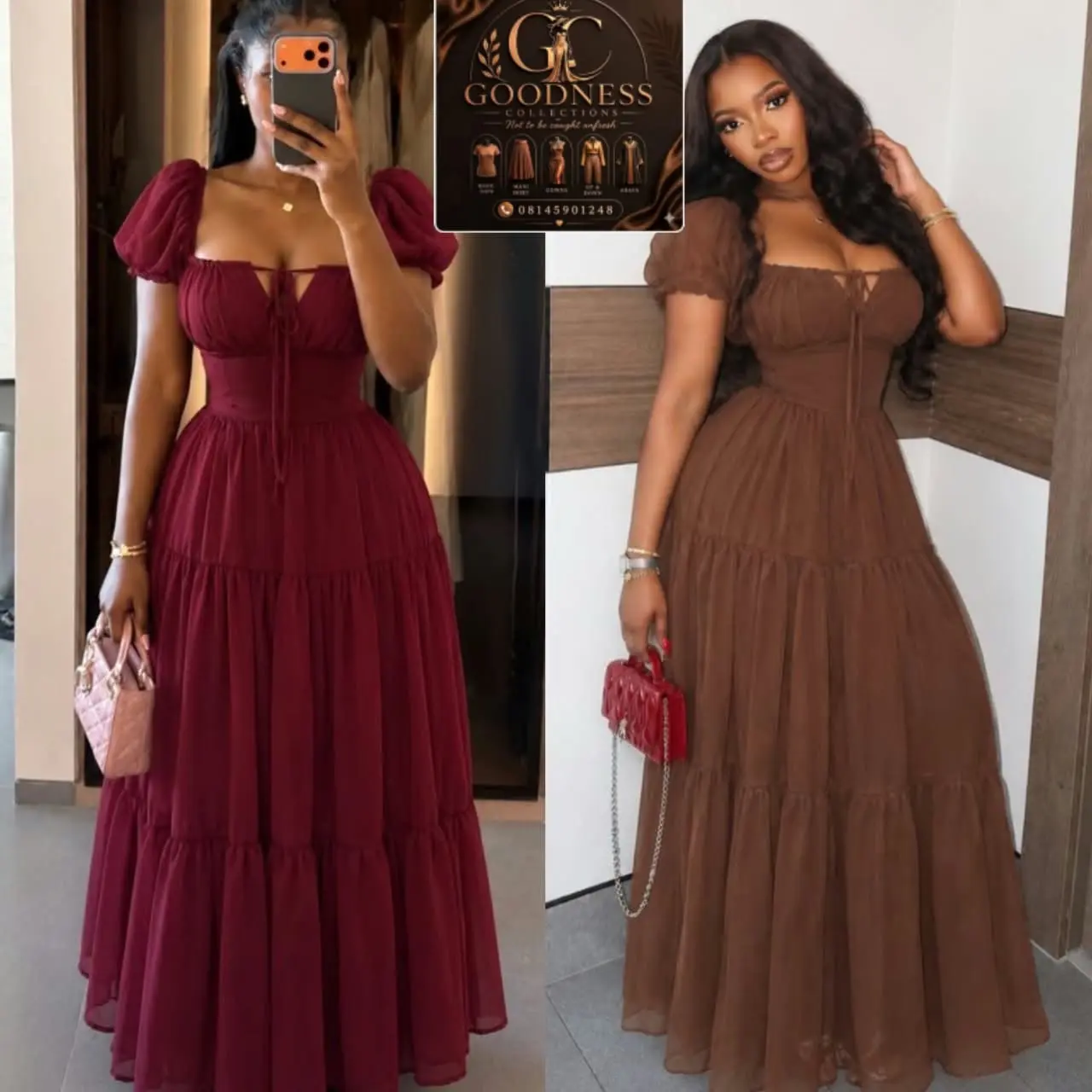 Available 
# 20000
Affordable quality dress my beautiful people