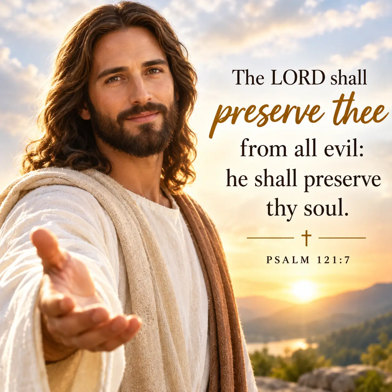 The Lord shall preserve you from all evil;
He shall preserve your soul."you might not
Realize it,but...