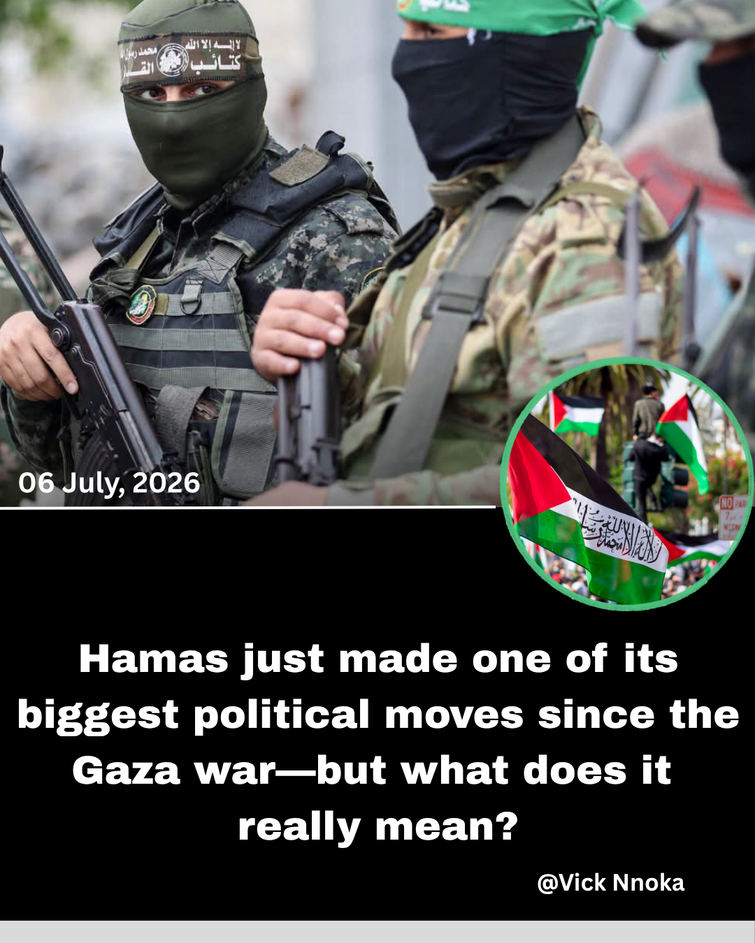 ๐จ
Hamas says the head of its Gaza Emergency Committee has resigned, marking the beginning of the di...