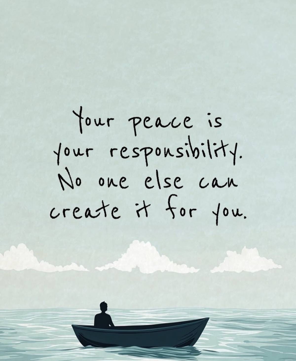 Peace of mind…..