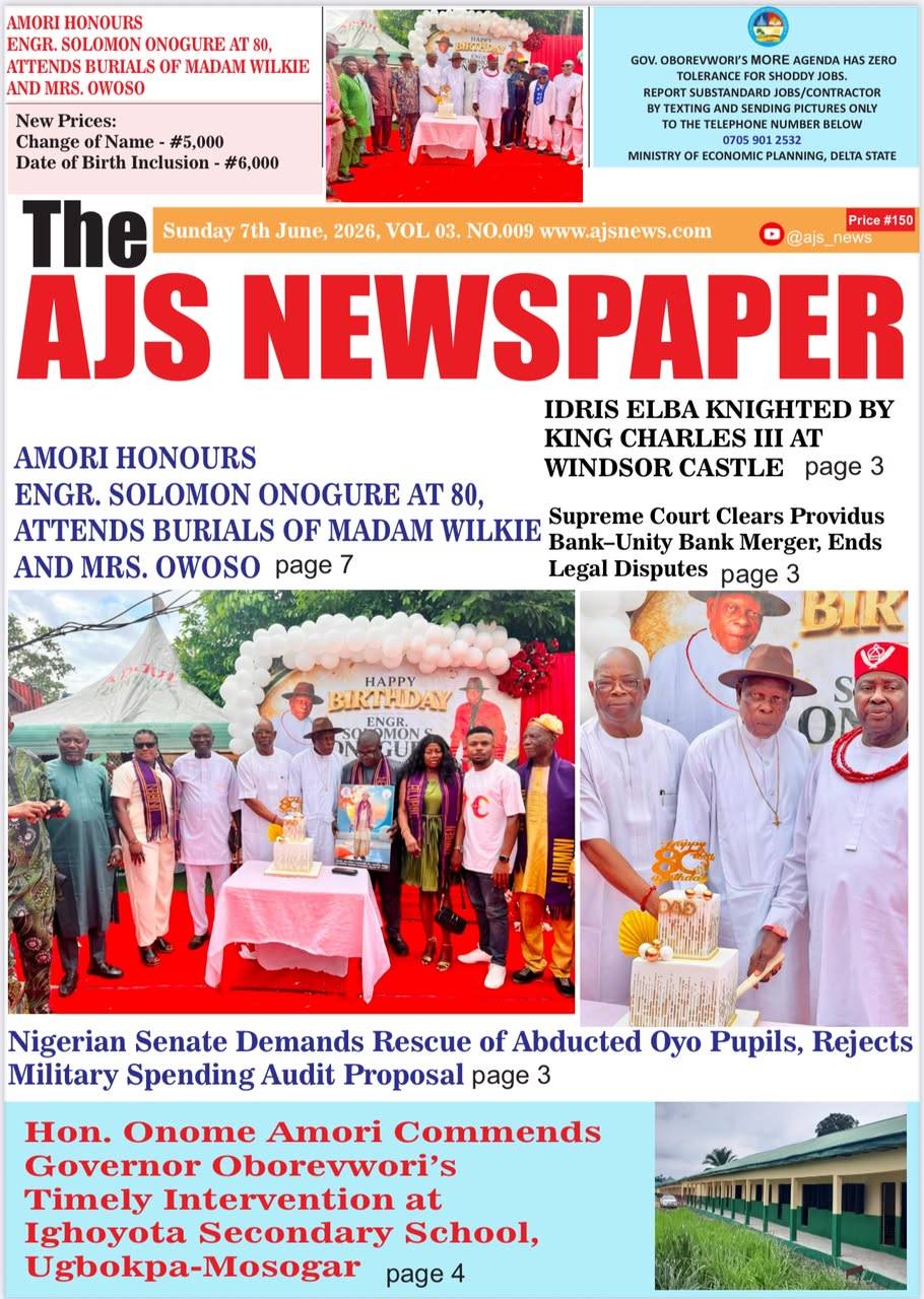 The AJS Newspaper