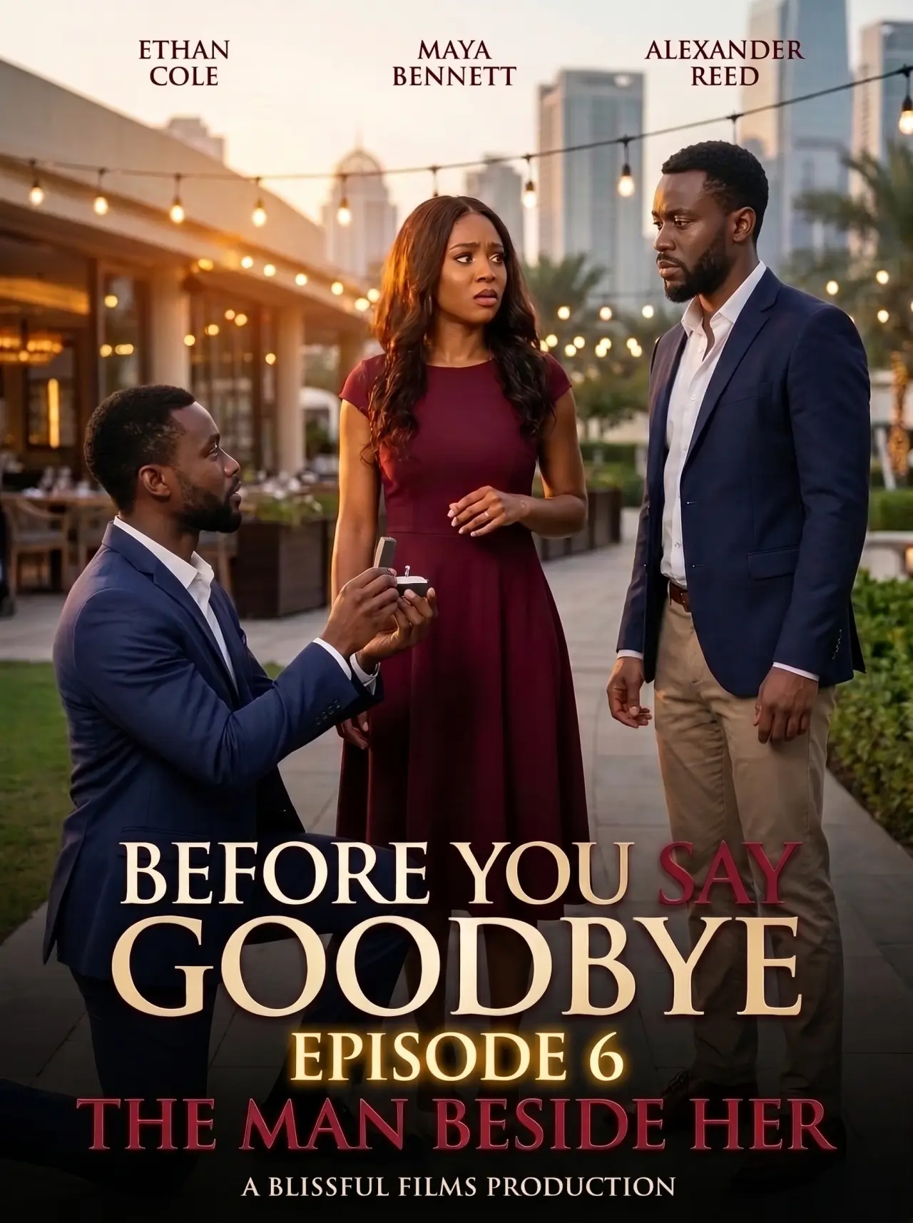BEFORE YOU SAY GOODBYE
EPISODE 6: THE MAN BESIDE HER
Maya had barely slept since Alexander kissed h...