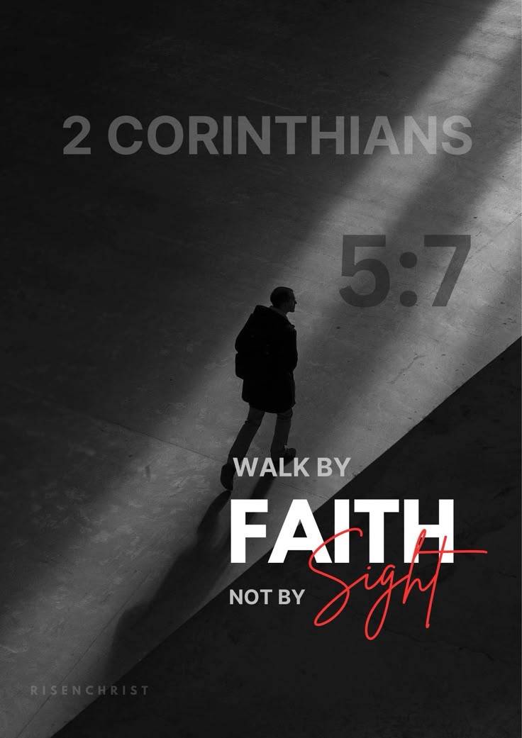 Walk by faith, not by sight🙏
Faith over fear always. Even when I can’t see it, I trust it.