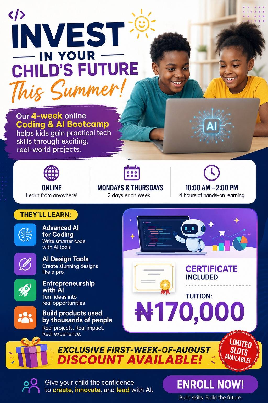 Good morning, #LekeeLekee . Join our training.