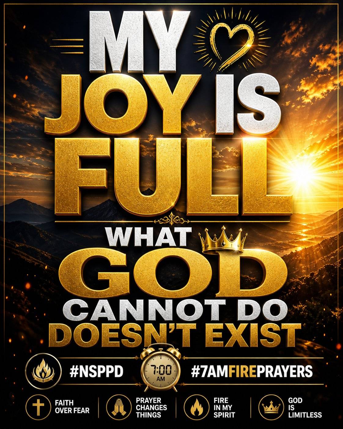 IT IS DONE β
π―π₯π₯π₯
IT IS DONE β
π―π₯π₯π₯
IT IS DONE β
π―π₯π₯π₯
WHAT GOD CANNOT DO DOES NOT EXIST...