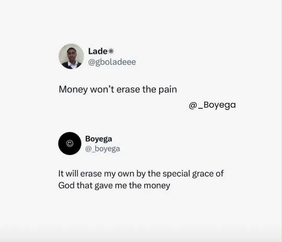 Make I see d money first