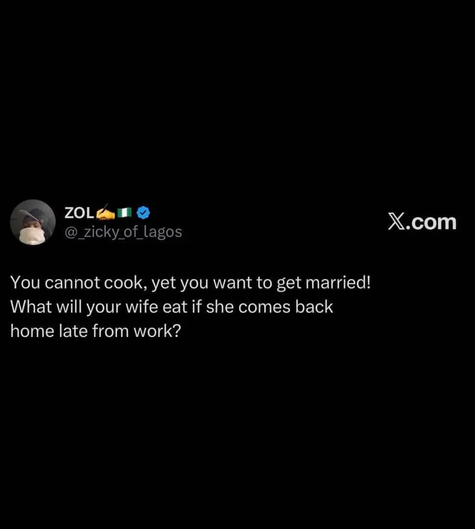 Oh asper man wey no get work nah
