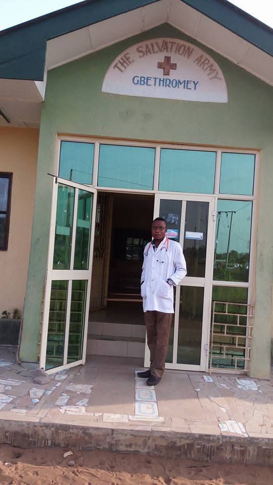 When I was the Medical director of Salvation Army Hospital Gbethromey Badagry, I was living in Festa...