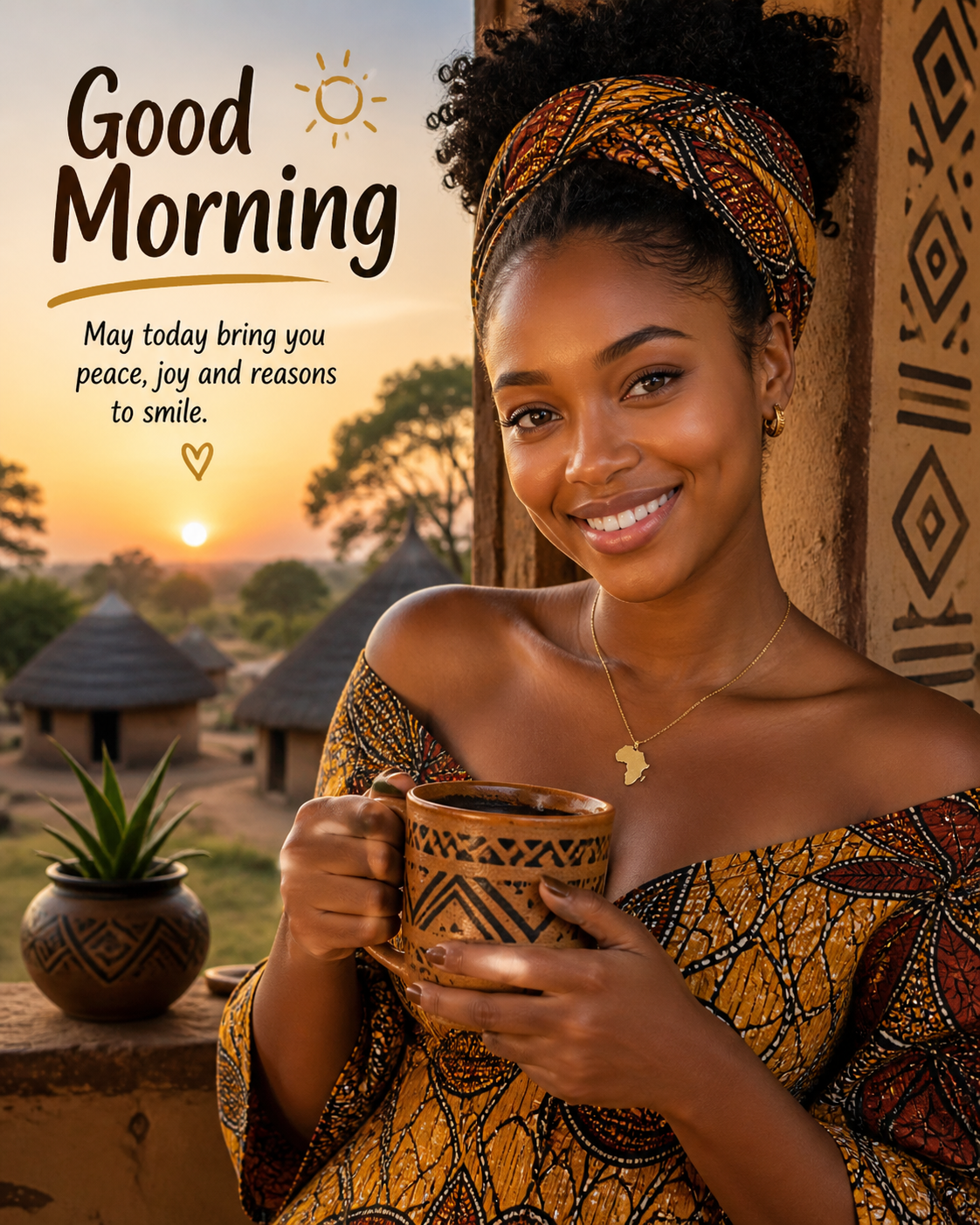 Good morning. Rise with grace, shine with purpose, and let today tell a beautiful story in your favo...