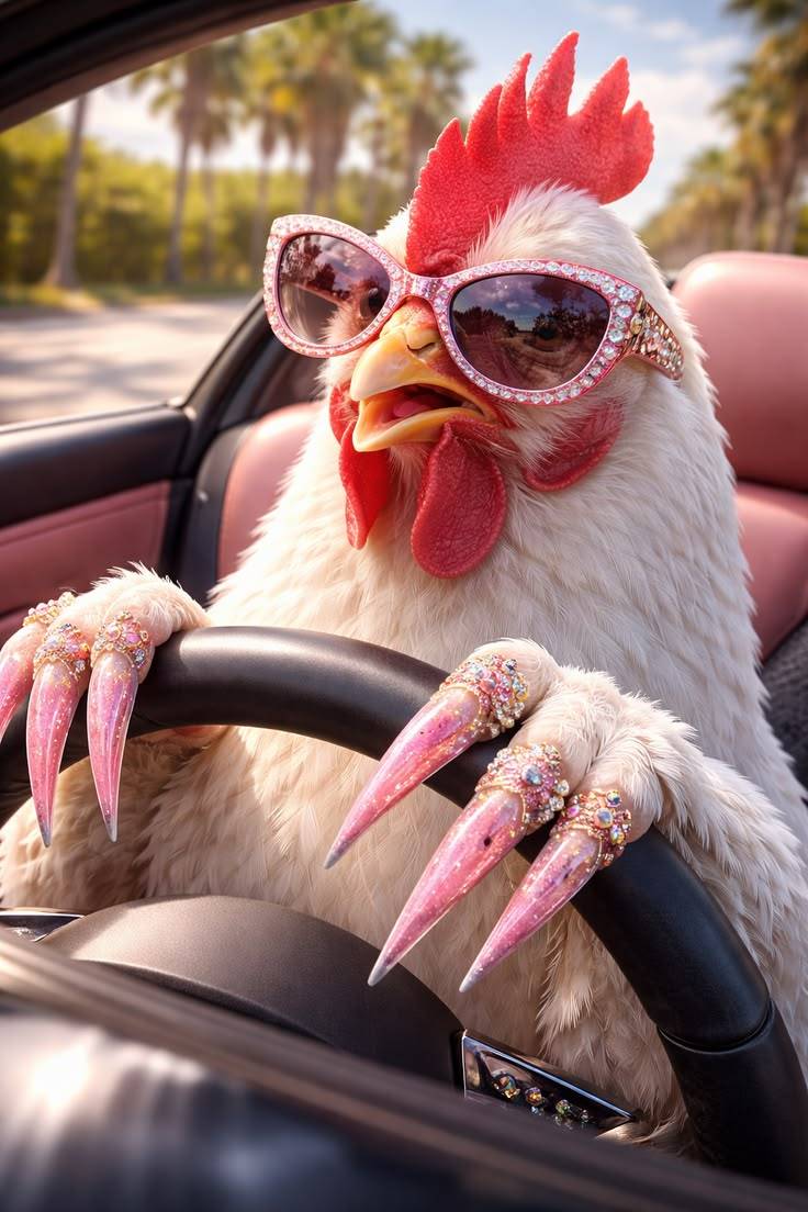 Cluck it !!. We are ready for Church.