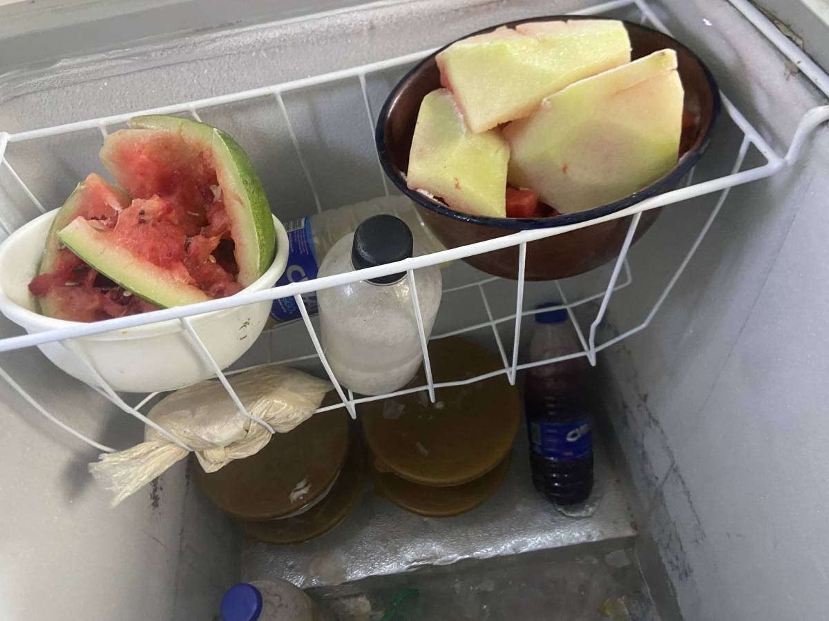 I have different varieties of soup in my fridge including fruit. So if you think I am tweeting becau...