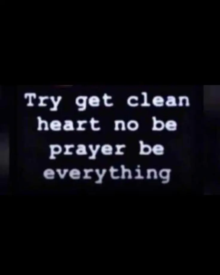 You guys should be good to people ๐๐
Everything no be prayer