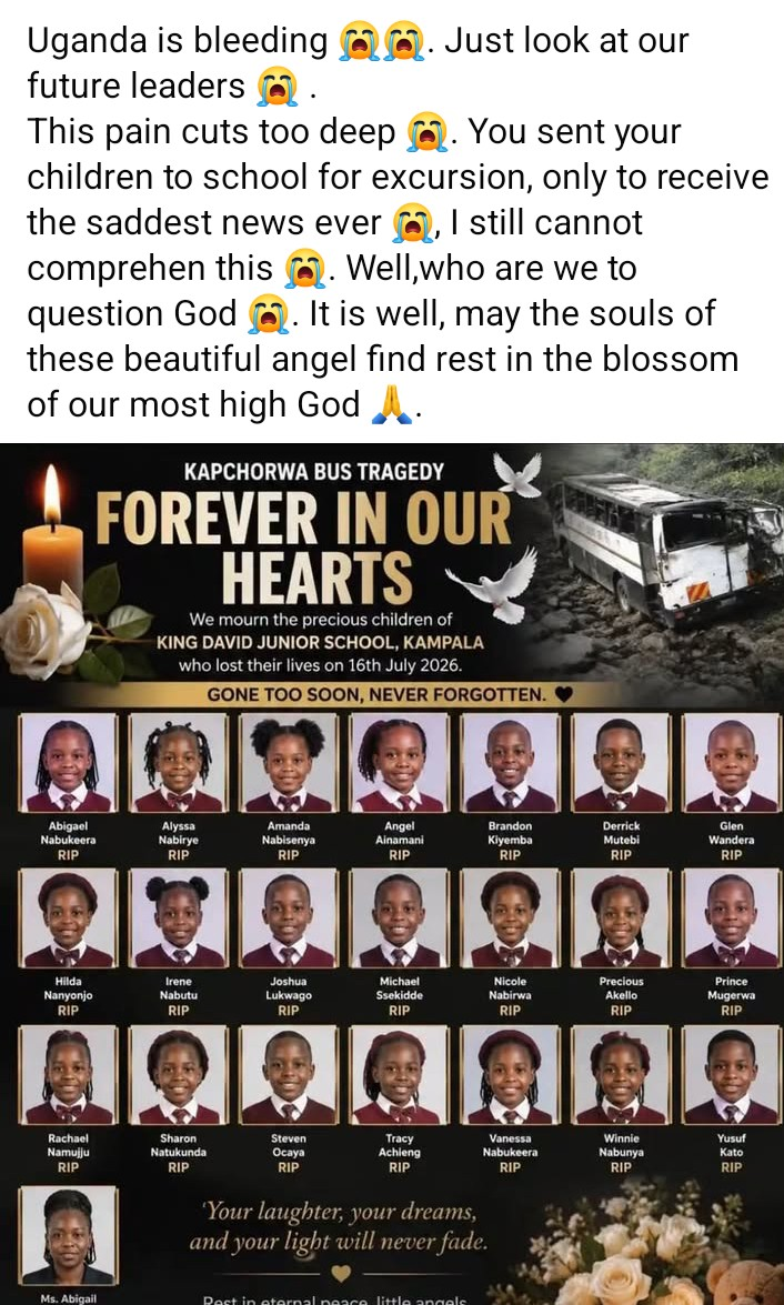 don't be heartless, drop prayers for the departed souls RIP.