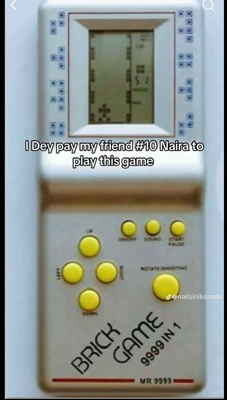 i still dey owe my guy for this game since 90's