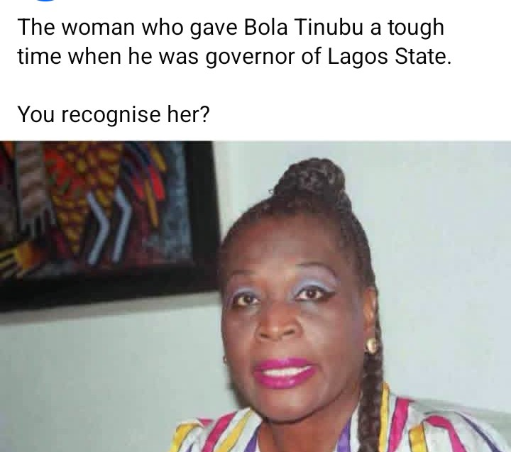 who can remember this woman's name?