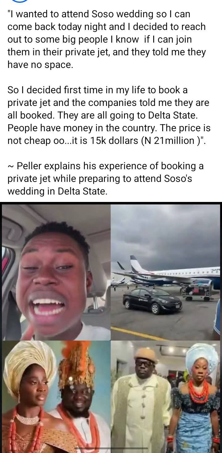 who say money no dey this country?
