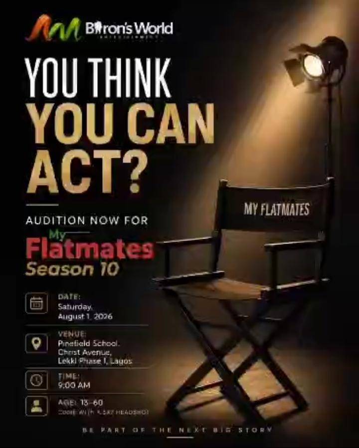 can u act? then apply