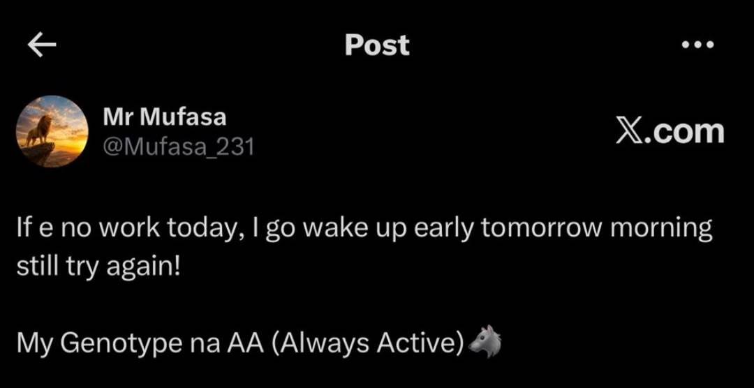yes my own too is AA (ALWAYS ACTIVE)