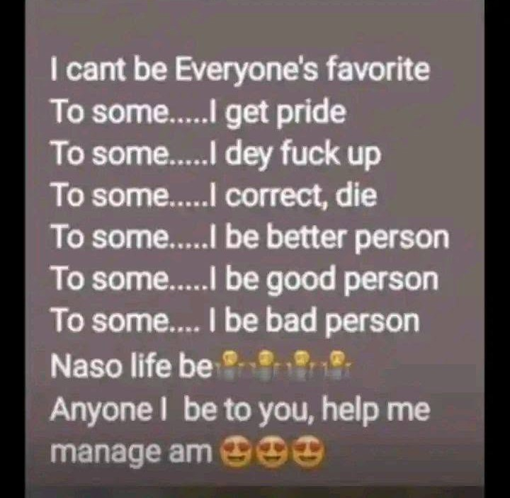 accept me for who I am