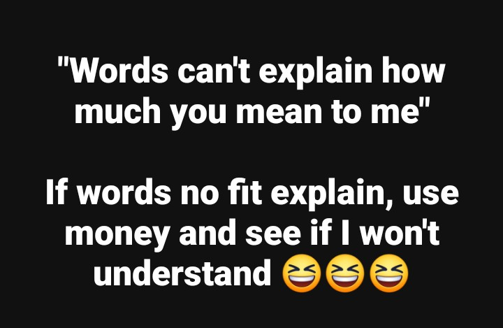 Money talks