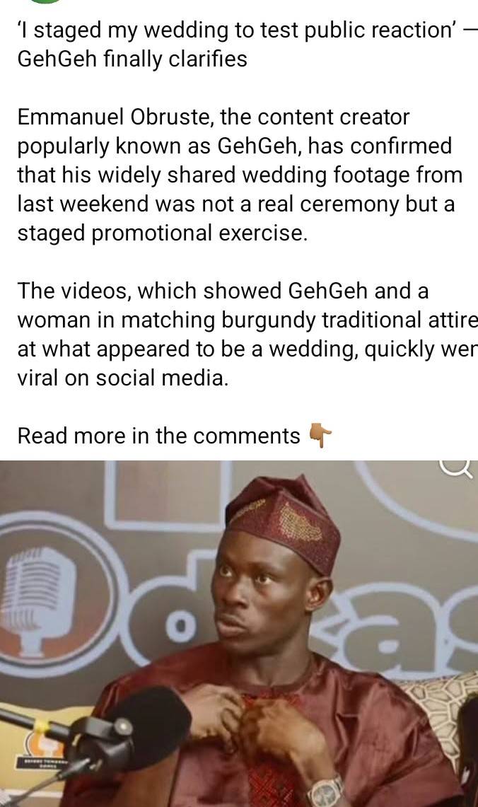 did he fake it?
