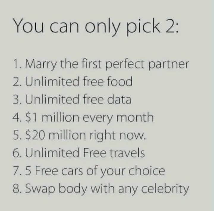 pick yours