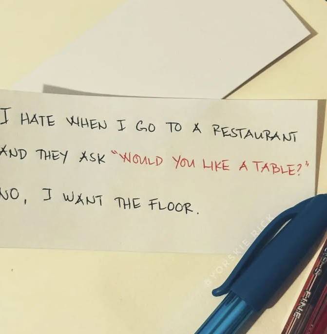 I hate rubbish