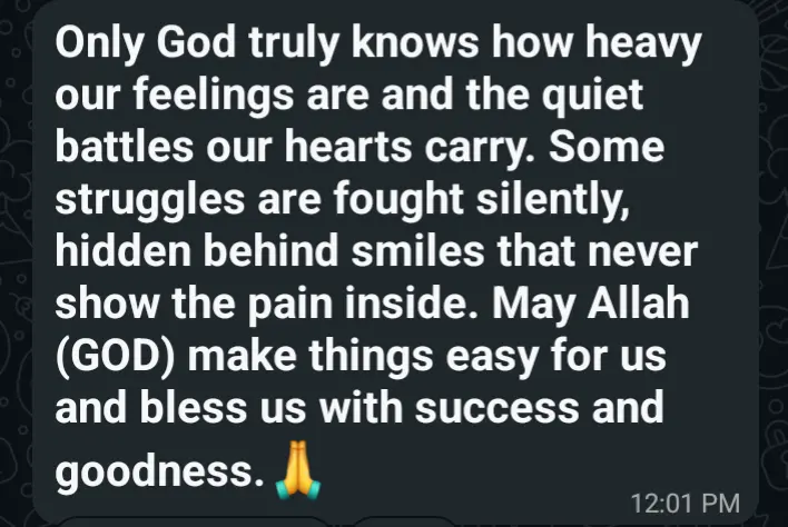 good morning