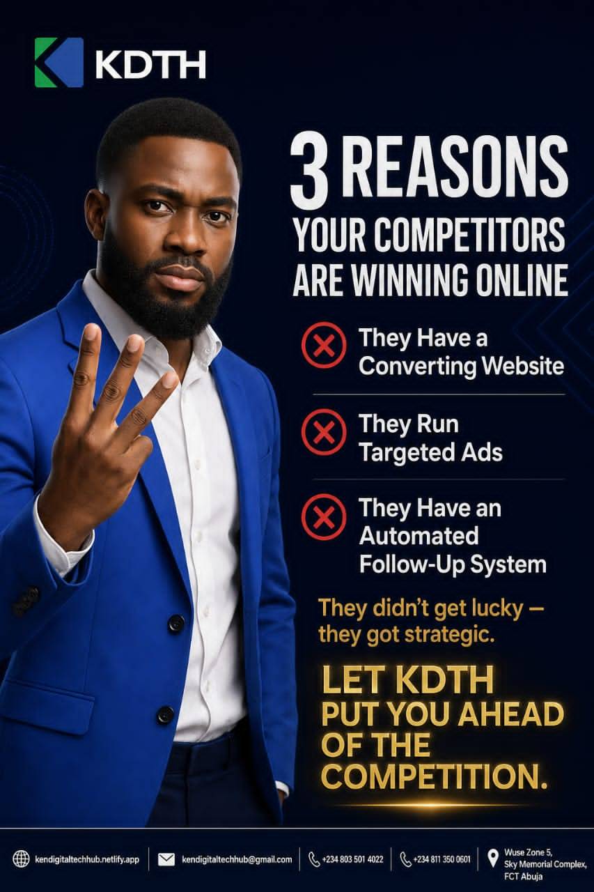Hi welcome to Ken Digital Tech Hub (KDTH)