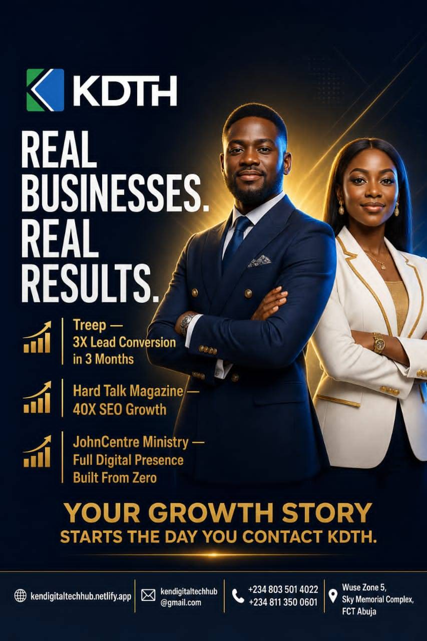 Real business. Real results. 🚀
At KEN DIGITAL TECH HUB, we don’t just talk growth… we build it. Fr...