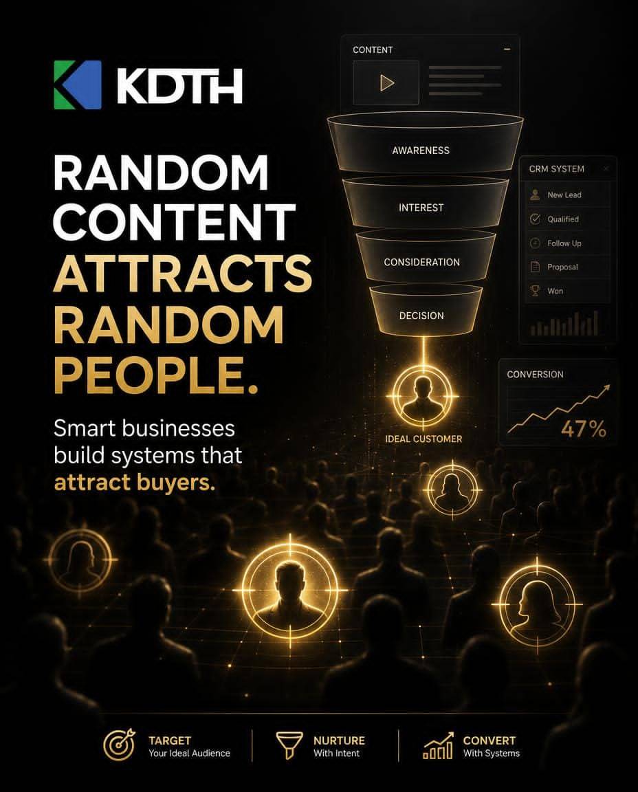 Random content attracts random people.
That might be the reason your content marketing strategy isn...