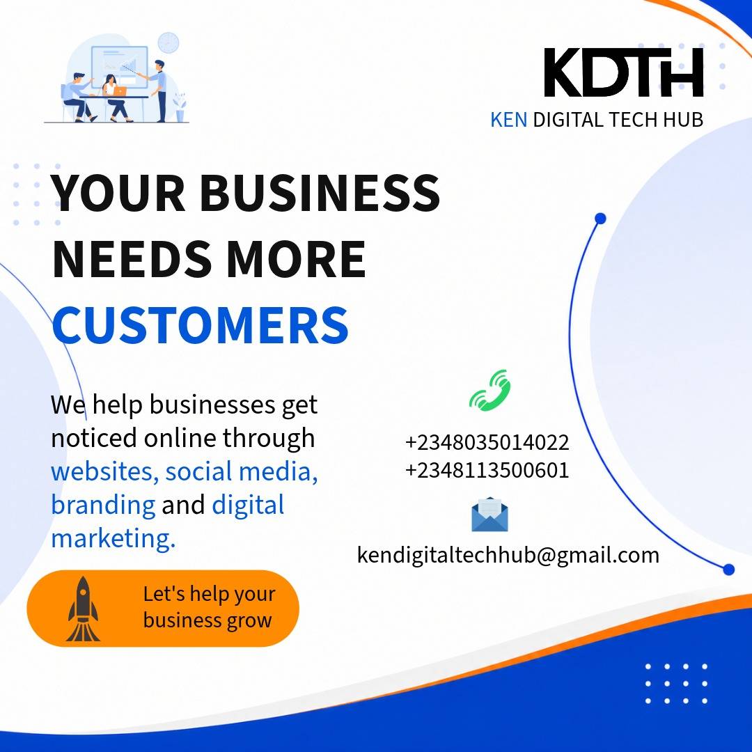 "Your business no need more prayers... it needs more customers. ๐
If people can't find you online,...