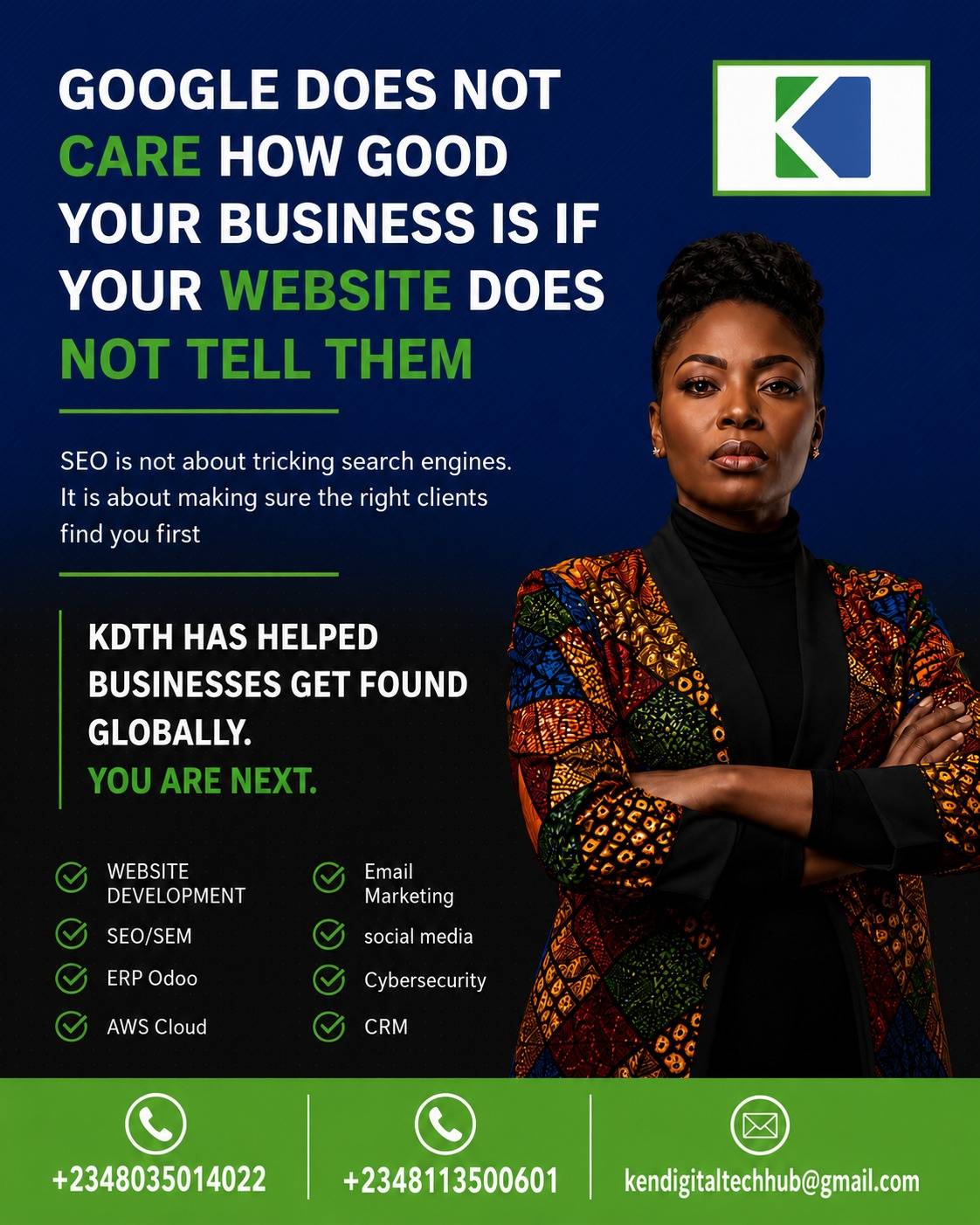 Google doesn't care how good your business is. If your website isn't showing up or converting visito...