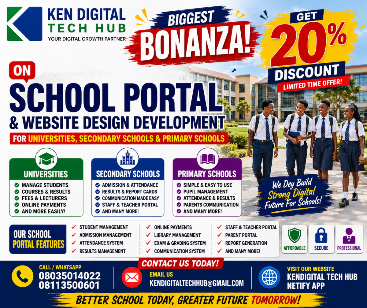 If parents can register students online, check results, pay school fees, and track records... why is...
