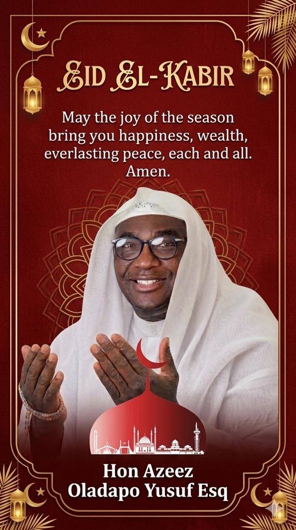 EID MUBARAK TO THE WONDERFUL PEOPLE OF AGEGE 02!
Warmest Eid-il-Mubarak greetings to our amazing f...