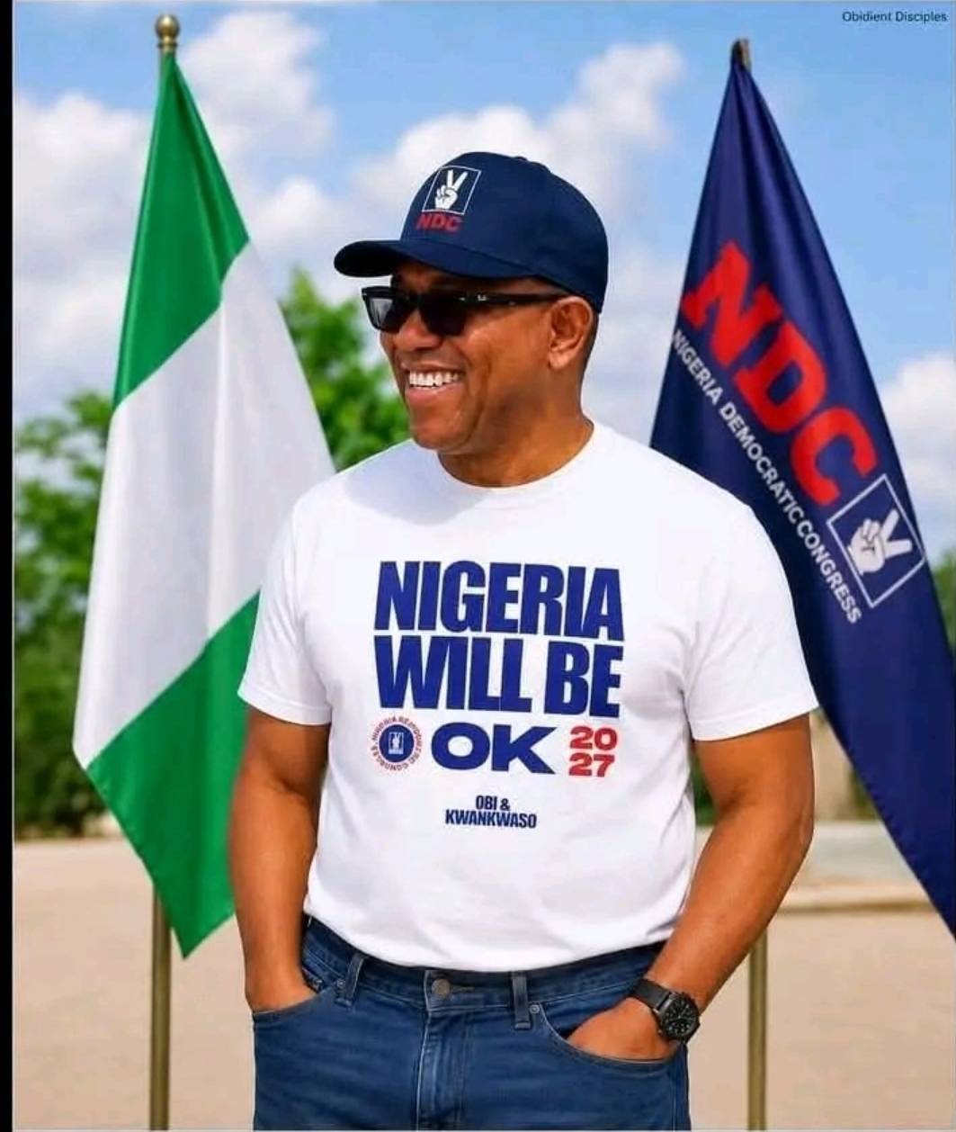 With my guy on top, Nigeria will be OK. He is smart, intelligent, compassionate, competent, credible...